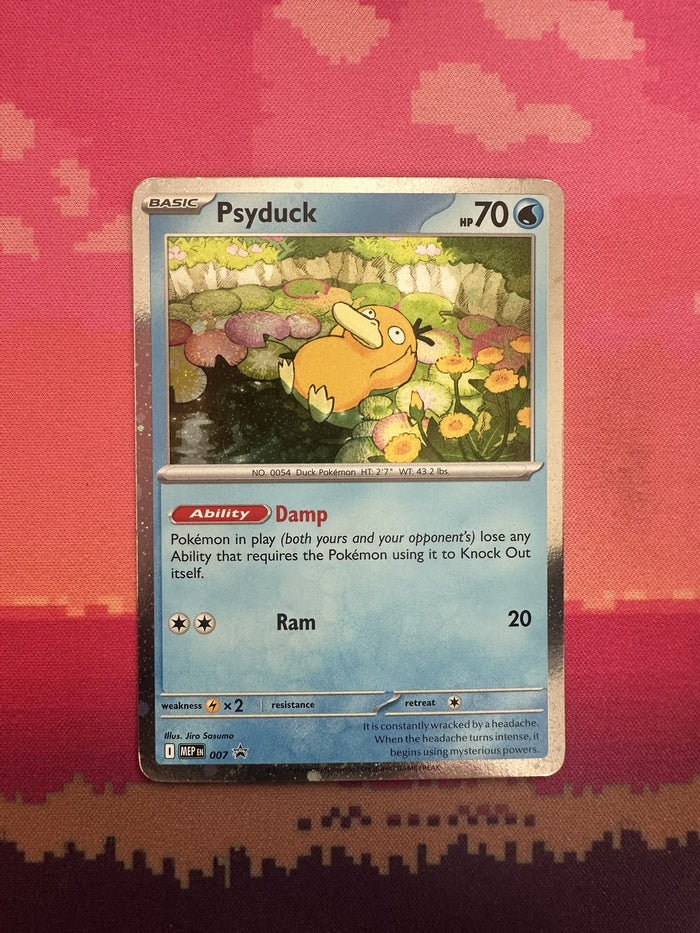 Pokemon Card Psyduck Mega Evolution Promo MEP007 Near Mint