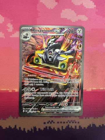 Pokemon Card Revavroom ex Obsidian Flames SIR 224/197 Near Mint