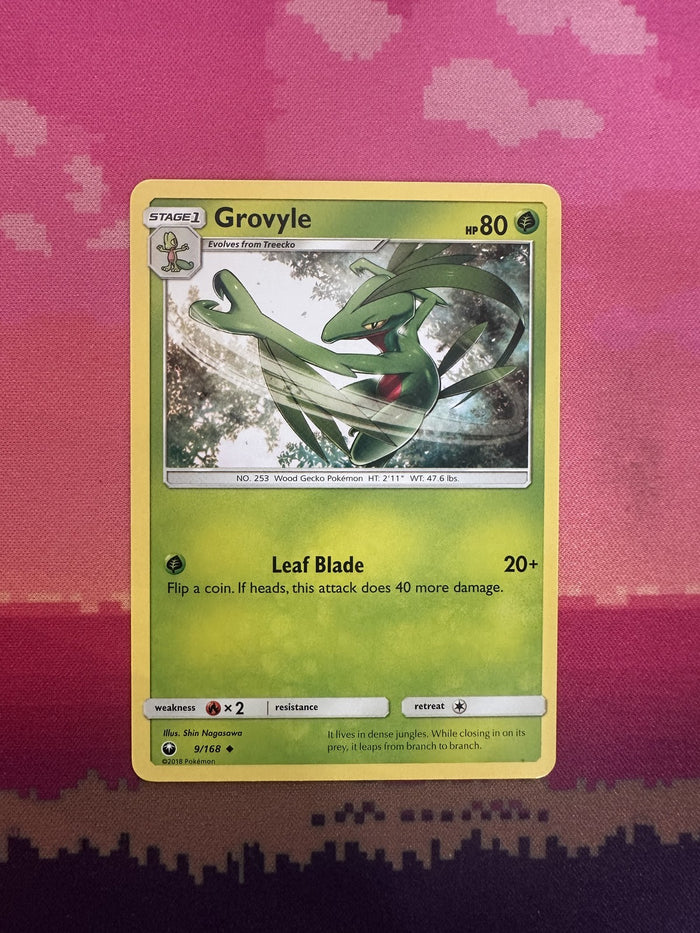 Pokemon Card Grovyle Celestial Storm Uncommon 9/168 Near Mint