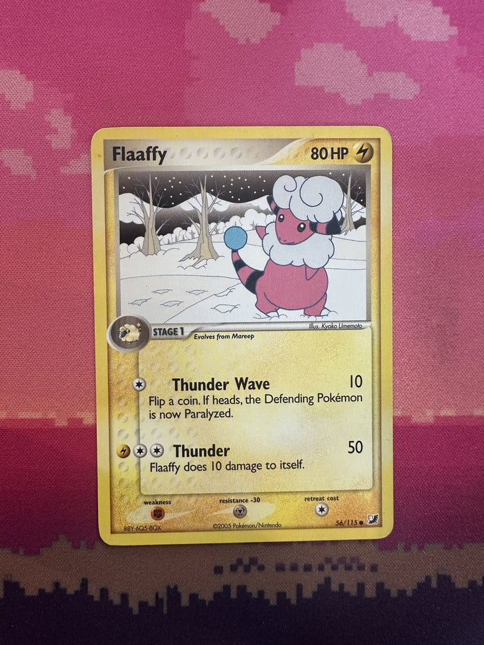 Pokemon Card Flaaffy EX Unseen Forces Common 56/115 Near Mint