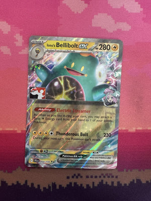 Pokemon Card Iono's Bellibolt ex Prize Pack Double Rare 053/159 Near Mint