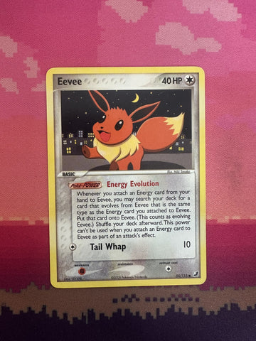 Pokemon Card Eevee EX Unseen Forces Common 55/115 Near Mint