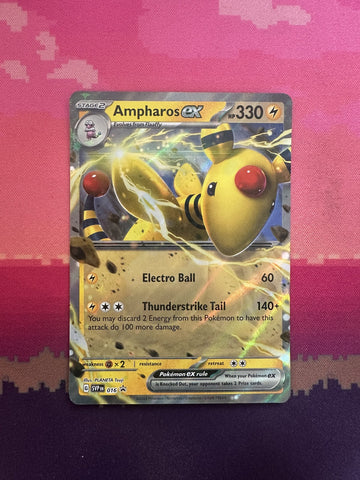 Pokemon Card Ampharos ex Scarlet & Violet Promo SVP016 Near Mint