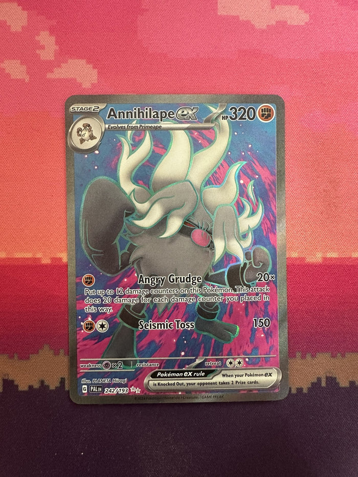 Pokemon Card Annihilape ex Paldea Evolved Ultra Rare 242/193 Near Mint
