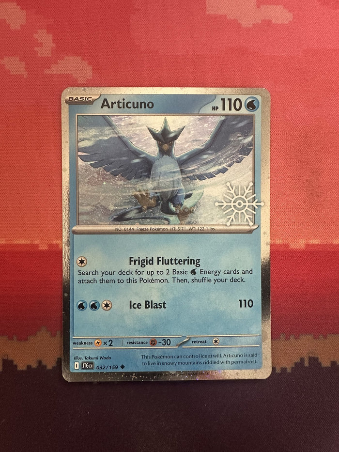Pokemon Card Articuno Advent Calendar Cosmo Holo Rare 032/150 Near Mint