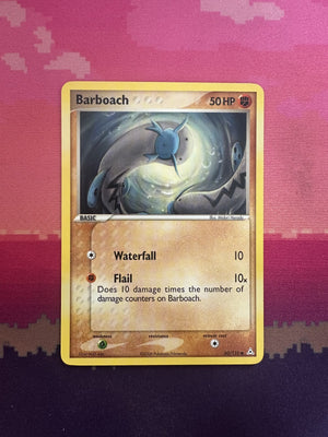Pokemon Card Barboach EX Holon Phantoms Common 60/110 Near Mint