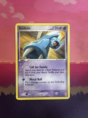 Pokemon Card Beldum EX Trainer Kit Plusle Common 1/12 Near Mint