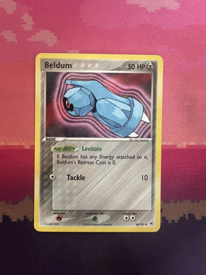 Pokemon Card Beldum EX Team Magma vs Team Aqua Uncommon 28/101 Near Mint