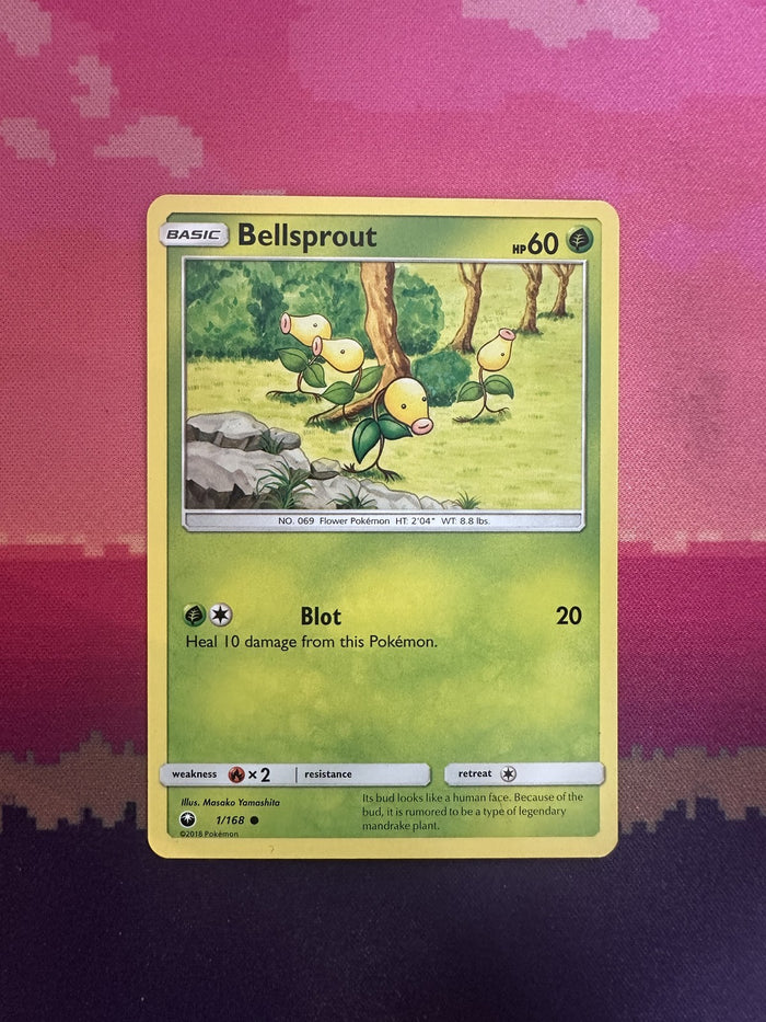 Pokemon Card Bellsprout Celestial Storm Common 1/168 Near Mint