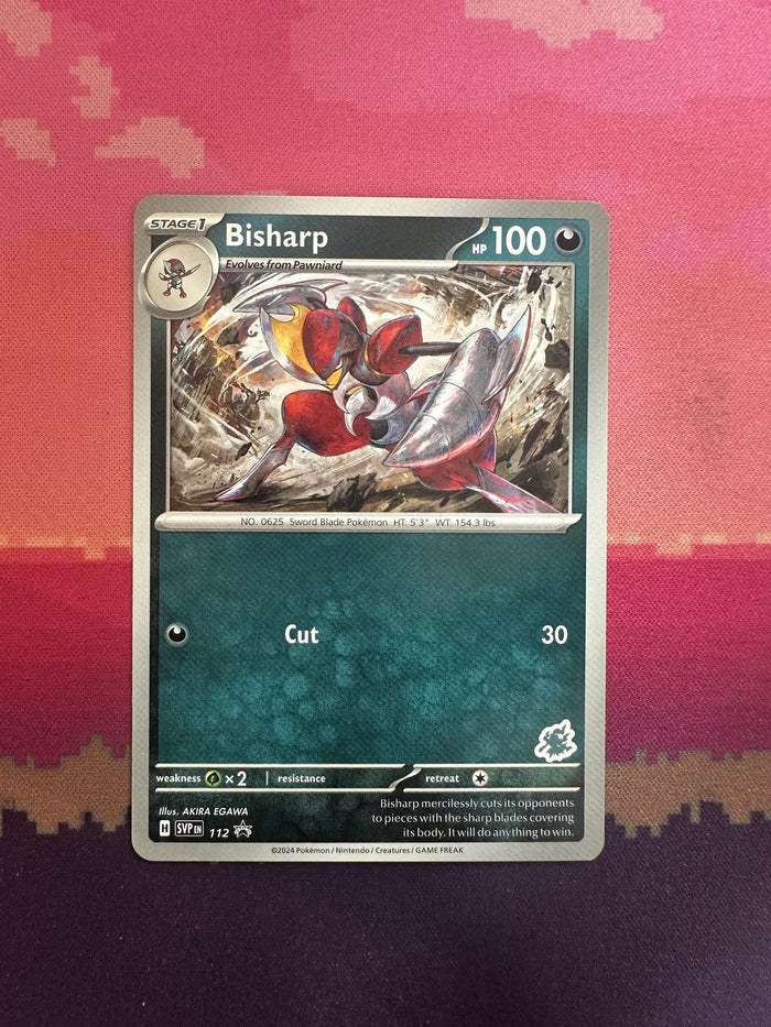 Pokemon Card Bisharp Scarlet & Violet Promo SVP112 Darkrai Stamp Near Mint