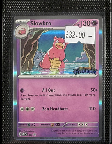 Pokemon Card Slowbro Mega Evolution Promo MEP083 Lightly Played