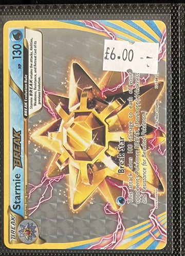Pokemon Card Starmie BREAK Evolutions Ultra Rare 32/108 Lightly Played