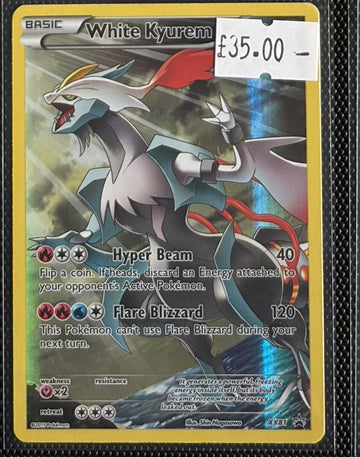 Pokemon Card White Kyurem XY Black Star Promo XY81 Lightly Played
