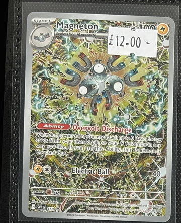 Pokemon Card Magneton Scarlet & Violet Promo 159 Lightly Played