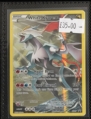 Pokemon Card White Kyurem XY Promo XY81 Lightly Played