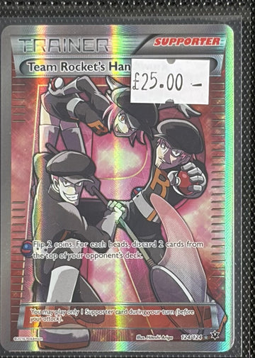 Pokemon Card Team Rocket's Handiwork Fates Collide Ultra Rare 124/124 LP