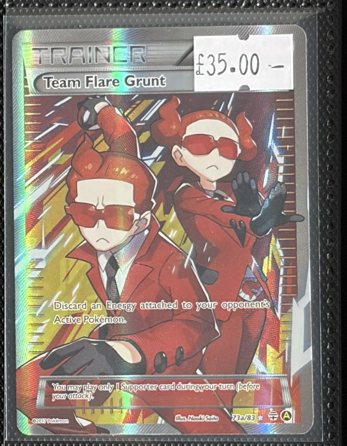 Pokemon Card Team Flare Grunt Generations Uncommon 73a/83 Lightly Played