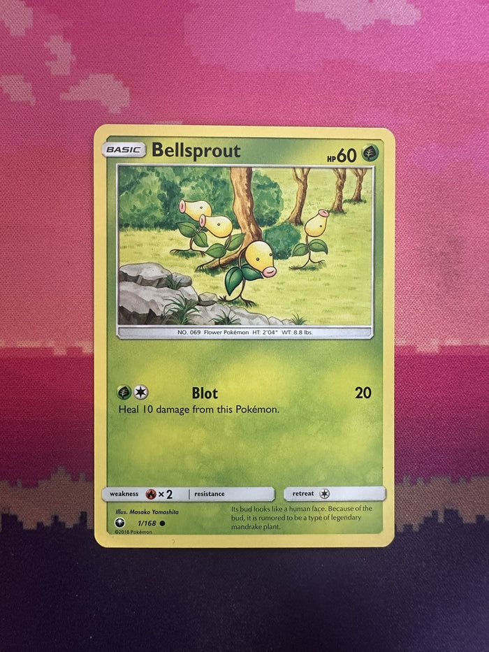 Pokemon Card Bellsprout Celestial Storm Common 1/168 Near Mint