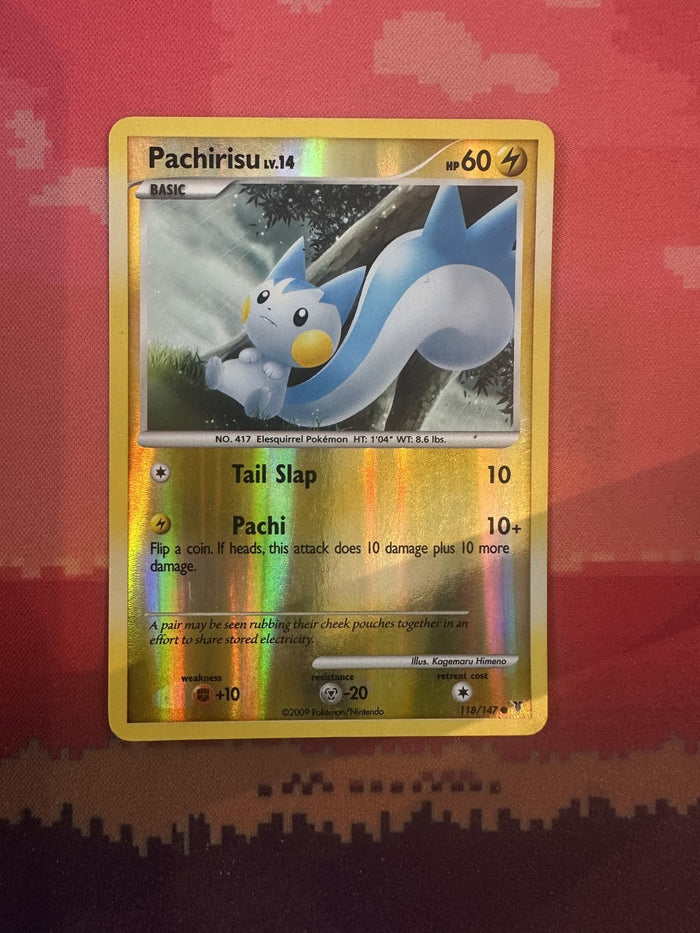 Pokemon Card Pachirisu Supreme Victors Reverse Holo 118/147 Near Mint