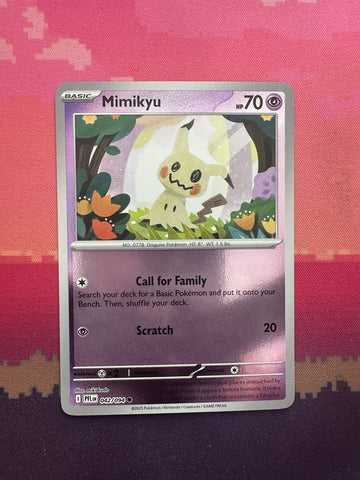 Pokemon Card Mimikyu Phantasmal Flames Reverse Holo 042/094 Near Mint