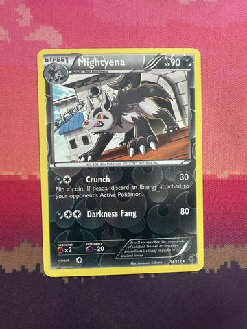 Pokemon Card Mightyena Phantom Forces Reverse Holo 54/119 Near Mint