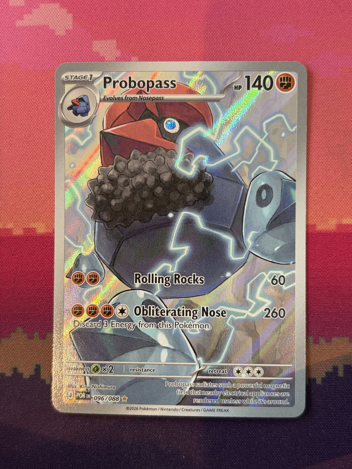 Pokemon Card Probopass Perfect Order Illustration Rare 096/088 Near Mint