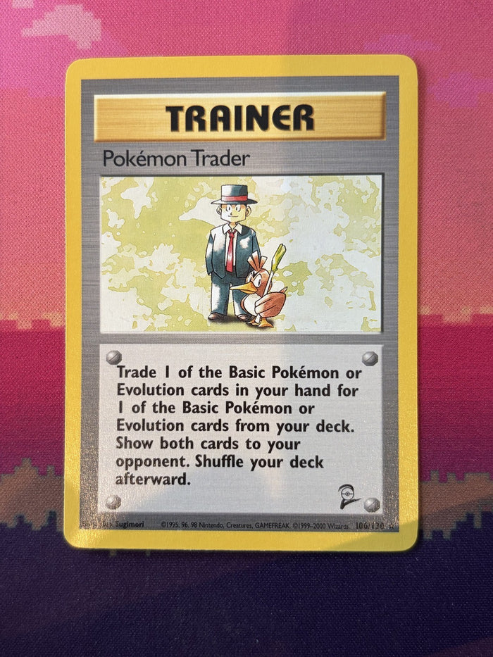 Pokemon Card Pokemon Trader Base Set 2 Rare 106/130 Near Mint