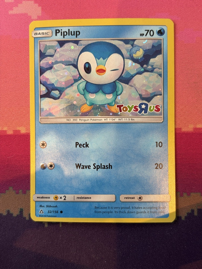 Pokemon Card Piplup ToysRus Promo 32/156 Near Mint