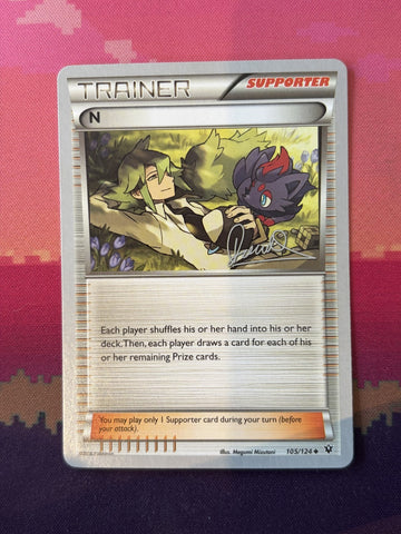 Pokemon Card N Fates Collide World Championships 105/124 Near Mint