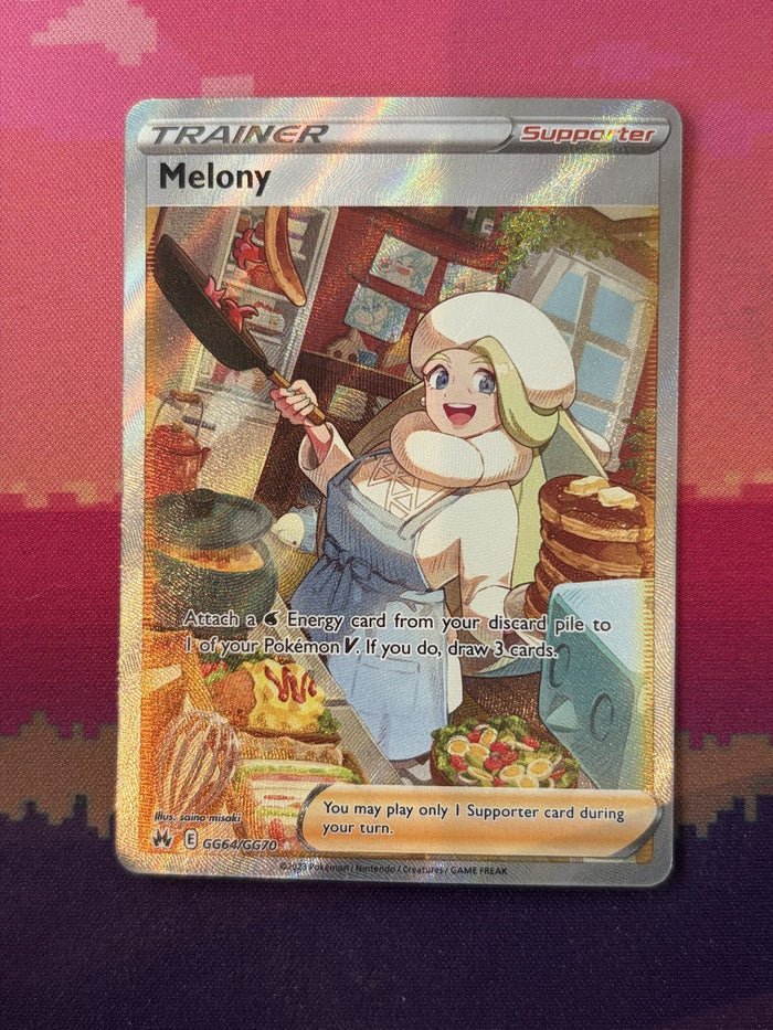 Pokemon Card Melony Crown Zenith Ultra Rare GG64/GG70 Near Mint