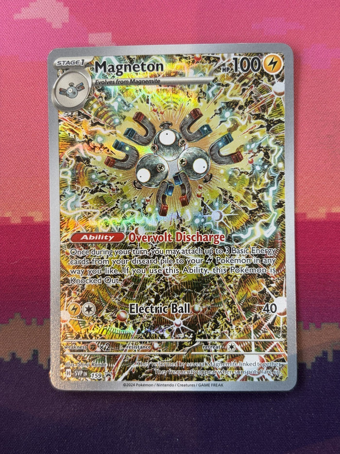 Pokemon Card Magneton Scarlet & Violet Promo 159 Near Mint