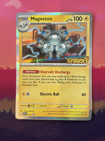 Pokemon Card Magneton Scarlet & Violet Promo 153 Near Mint