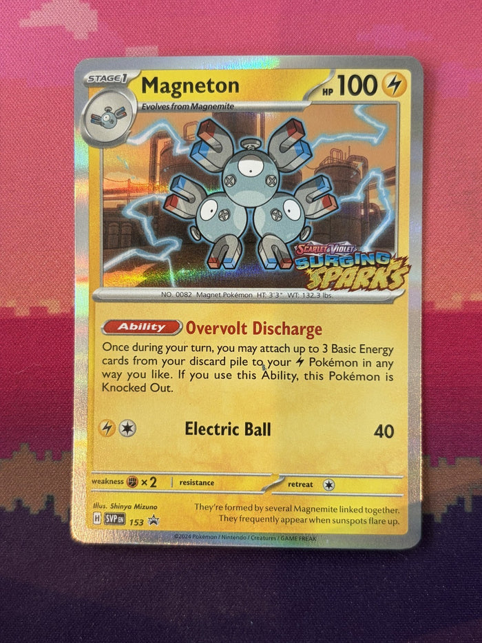 Pokemon Card Magneton Scarlet & Violet Promo 153 Near Mint