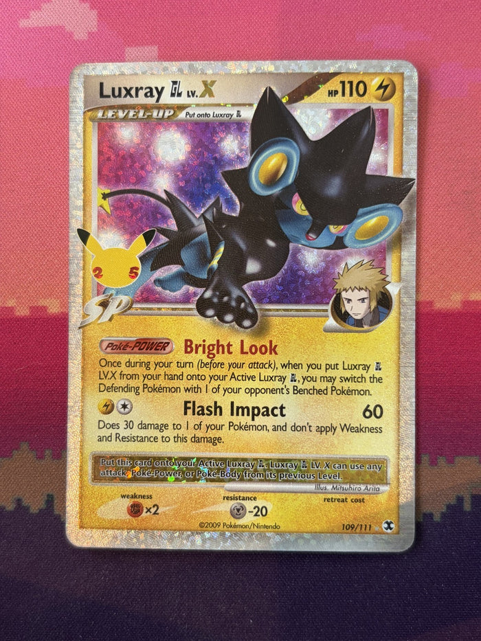 Pokemon Card Luxray G LV.X Celebrations Rare 109/111 Near Mint