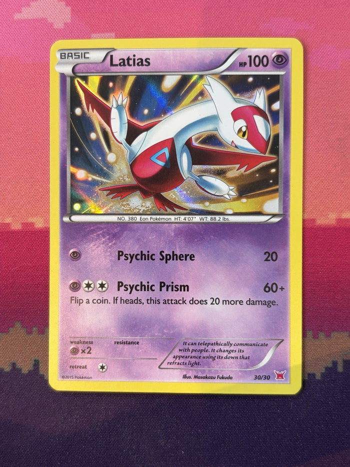 Pokemon Card Latias Trainer Kit- Latias & Latios Holo Rare 30/30 Near Mint