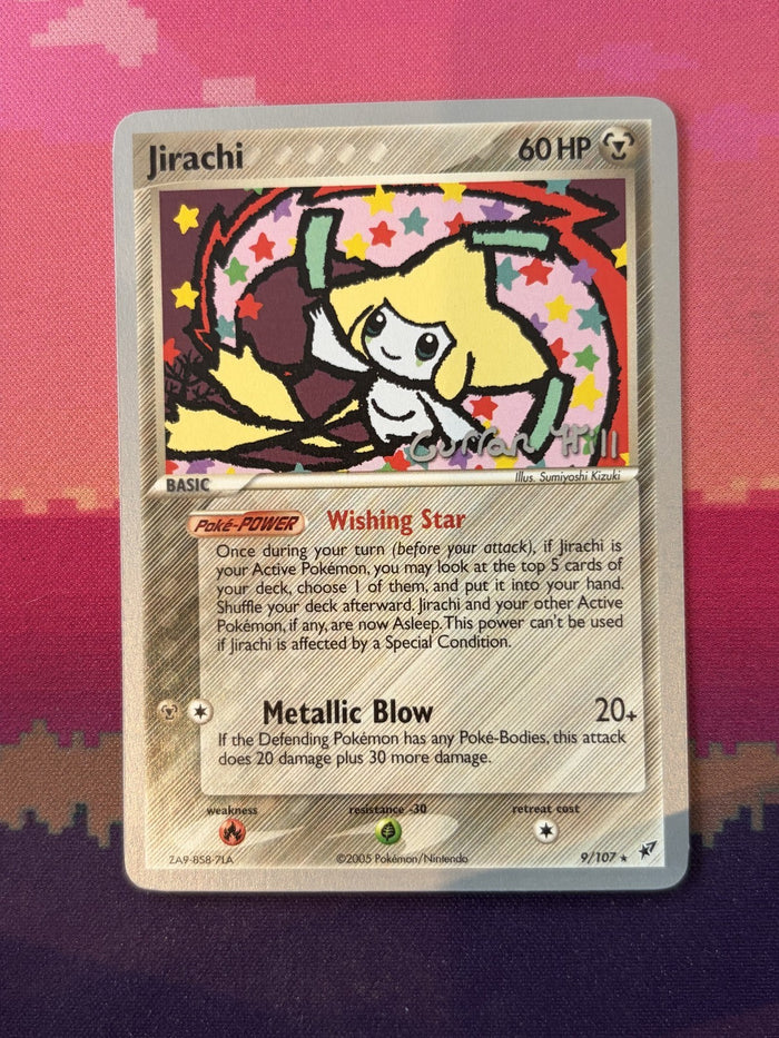 Pokemon Card Jirachi EX Deoxys World Championships 9/107 Near Mint