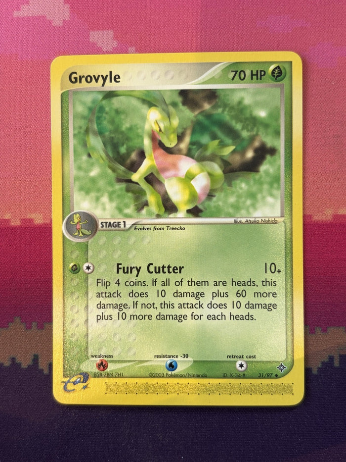 Pokemon Card Grovyle EX Dragon Uncommon 31/97 Near Mint
