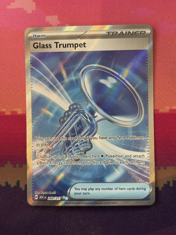 Pokemon Card Glass Trumpet Ascended Heroes Ultra Rare 260/217 Near Mint