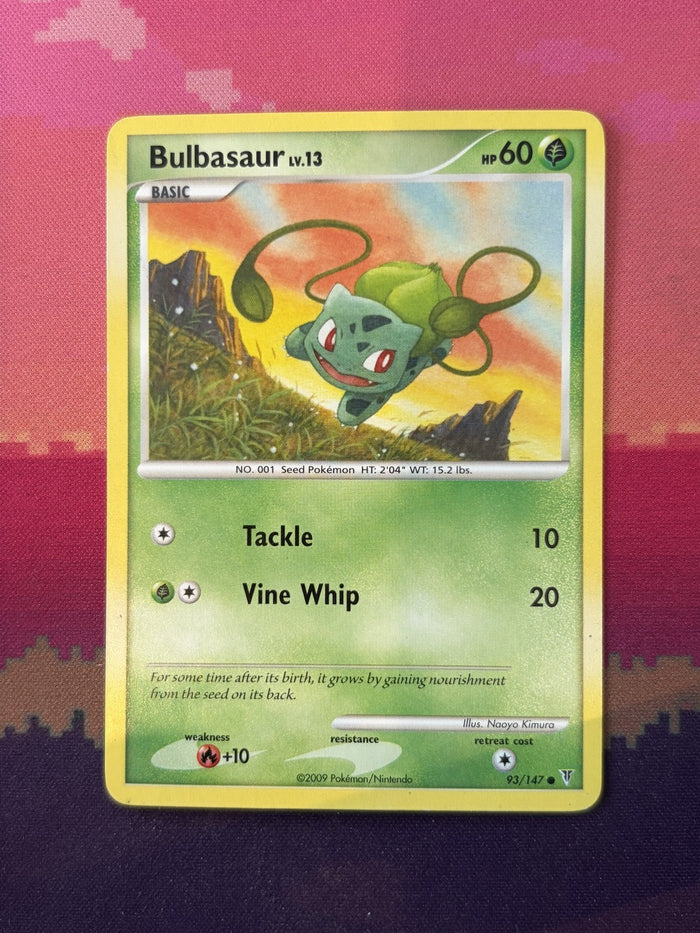 Pokemon Card Bulbasaur Supreme Victors Common 93/147 Near Mint