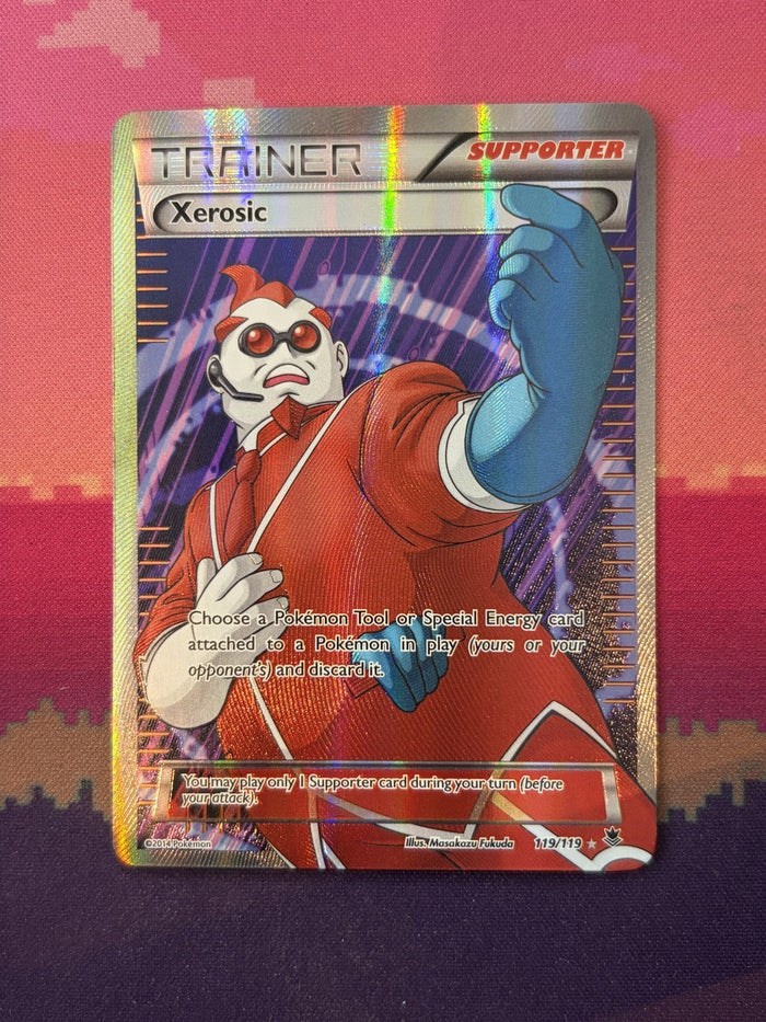 Pokemon Card Xerosic Phantom Forces Ultra Rare 119/119 Near Mint