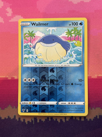 Pokemon Card Wailmer Vivid Voltage Reverse Holo 031/185 Near Mint