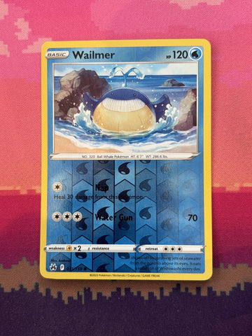 Pokemon Card Wailmer Crown Zenith Reverse Holo 031/159 Near Mint