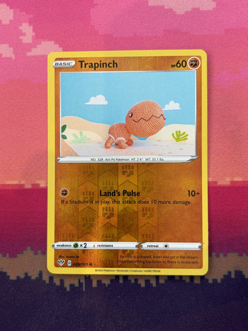 Pokemon Card Trapinch Darkness Ablaze Reverse Holo 089/189 Near Mint