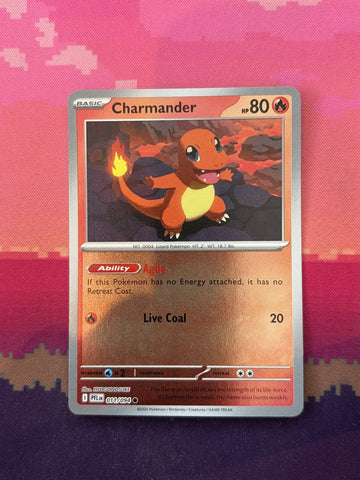 Pokemon Card Charmander Phantasmal Flames Reverse Holo 011/094 Near Mint