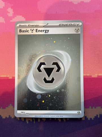 Pokemon Card Basic Metal Energy Common 008 Near Mint