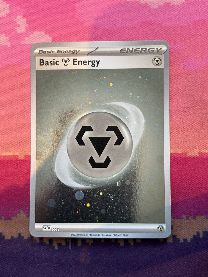 Pokemon Card Basic Metal Energy Common 008 Near Mint