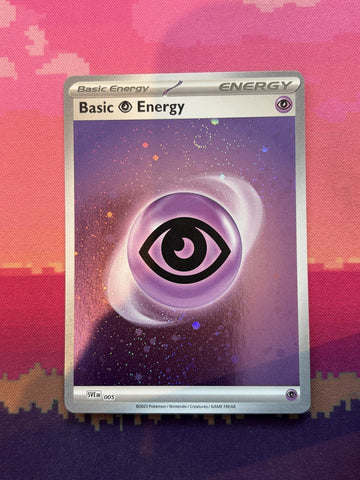 Pokemon Card Basic Psychic Energy Common 005 Near Mint