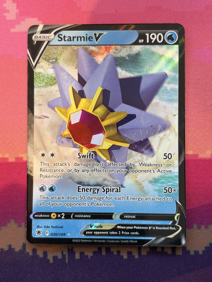 Pokemon Card Starmie V Astral Radiance Ultra Rare 030/189 Near Mint