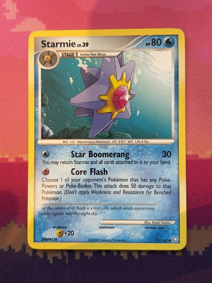 Pokemon Card Starmie Legends Awakened Uncommon 71/146 Near Mint