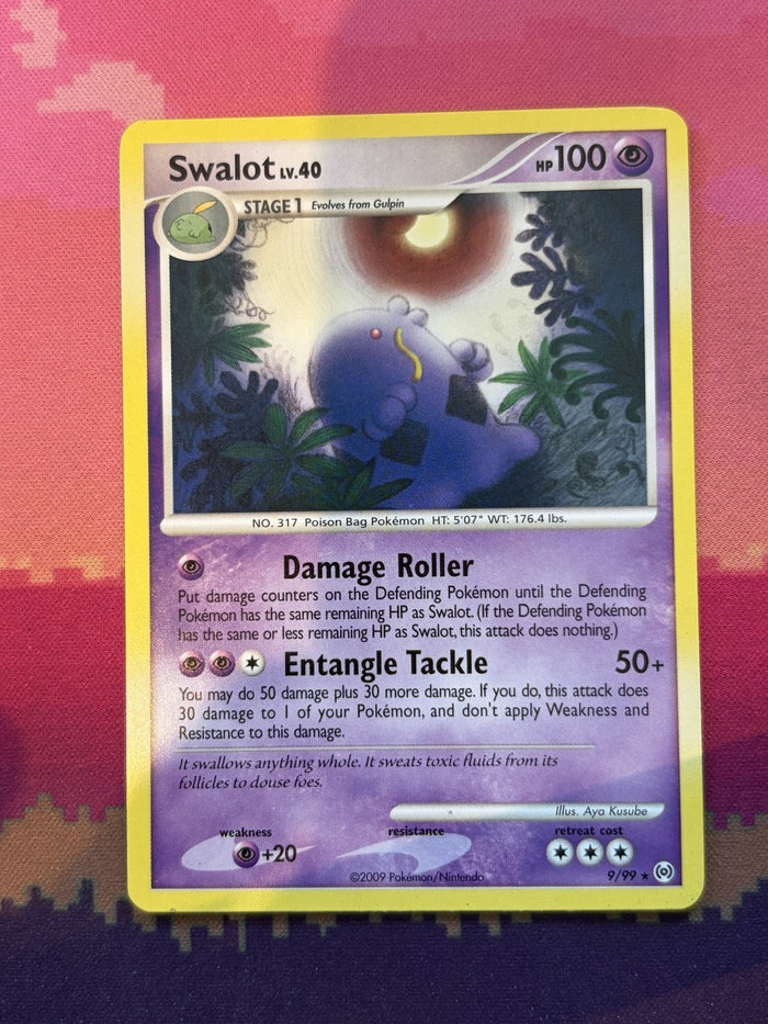 Pokemon Card Swalot Arceus 9/99 Near Mint